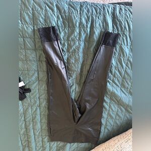 Torrid Black Faux Leather Leggings